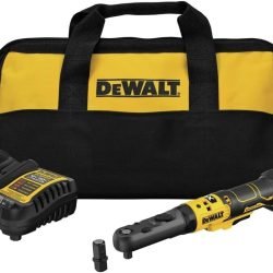DEWALT 20V MAX XR Cordless Ratchet Set, 3/8" and 1/2" Sealed Head Ratchet, Battery and Charger Included (DCF510GE1)