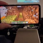 Aurzen ZIP Tri-Fold DLP Truly Mini Projector. Pocket Size. Zero-Lag Focus. One-Click Screen Mirroring. Full-Screen Mode. Type-C Fast Charging. 5.000mAh Battery. Indoor Outdoor Portable Projector.Gold photo review