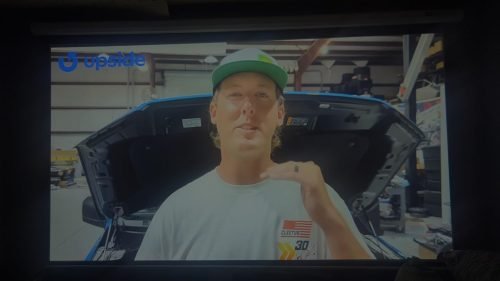 Aurzen ZIP Tri-Fold DLP Truly Mini Projector. Pocket Size. Zero-Lag Focus. One-Click Screen Mirroring. Full-Screen Mode. Type-C Fast Charging. 5.000mAh Battery. Indoor Outdoor Portable Projector.Gold photo review