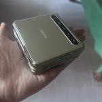 Aurzen ZIP Tri-Fold DLP Truly Mini Projector. Pocket Size. Zero-Lag Focus. One-Click Screen Mirroring. Full-Screen Mode. Type-C Fast Charging. 5.000mAh Battery. Indoor Outdoor Portable Projector.Gold photo review