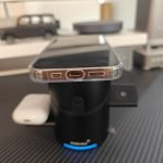 ZEEHOO 3 in 1 Charging Station for Apple Devices. Mag-Safe Charger Stand. Qi2 15W Auto-Rotating Wireless Charger for iPhone 17 16/15/14/13/12 Series& AirPods& iWatch(Black) photo review