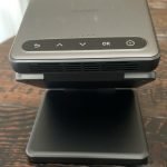 Aurzen ZIP Tri-Fold DLP Truly Mini Projector. Pocket Size. Zero-Lag Focus. One-Click Screen Mirroring. Full-Screen Mode. Type-C Fast Charging. 5.000mAh Battery. Indoor Outdoor Portable Projector.Gold photo review