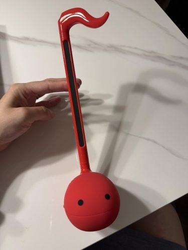 Otamatone Japanese Electronic Musical Instrument Portable Music Synthesizer from Japan by Maywa Denki Studio Award Winning. Educational Fun Gift for Children. Teens & Adults - Black photo review