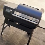 Brisk It Zelos-450 Electric Wood Pellet Smoker Grill – A.I. Smart BBQ Grill with WiFi. 7-in-1 Outdoor Grill & Smoker. PID Controller (Up to 500°F). 450 sq.in Cooking Area. Meat Probe photo review