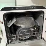 NOVETE Portable Countertop Dishwashers. Compact Dishwashers with 5L Built-in Water Tank & Inlet Hose. 5 Washing Programs. Baby Care. Air-Dry Function and LED Light for Small Apartments photo review