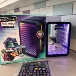 So Chill Mini Fridge Infinity Effect. Gamers. Students. Home/Car trips/Hangouts + More. USB Powered. Stickers Included. 4L/6 Cans. Mirror Infinity Effect Door photo review