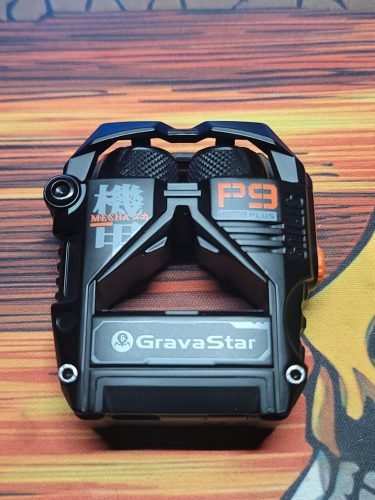 GravaStar Sirius Plus True Wireless Earbuds. Bluetooth 5.3 Active Noise Cancellation ANC Headphones. 28H Playtime. ENC Clear Call. IPX4 for Sports/Work. Customization App for iOS/Android-Yellow photo review