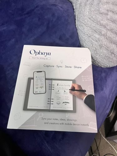 Smart Sync Pen for Note Taking with Notebook and Writing Board.Real-time Sync for Digitizing.Convert to Text.Storing.Sharing Paper Notes via APP on Smartphone/IPAD (Android and iOS) photo review