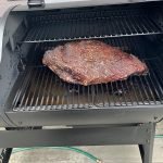 Brisk It Zelos-450 Electric Wood Pellet Smoker Grill – A.I. Smart BBQ Grill with WiFi. 7-in-1 Outdoor Grill & Smoker. PID Controller (Up to 500°F). 450 sq.in Cooking Area. Meat Probe photo review