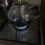 1200ml/40 oz Glass Teapot with 4 Double Wall Teacups and Removable Stainless Steel Infuser. Tea Sets for Adults. Clear Tea Kettle Stovetop Safe for Loose Leaf and Blooming Tea.Gifts for Christmas photo review