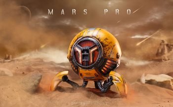 Gravastar G1 Pro_Ylw Mars Pro Bluetooth Speaker Yellow