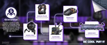 Gravastar G1 Pro_Ylw Mars Pro Bluetooth Speaker Yellow