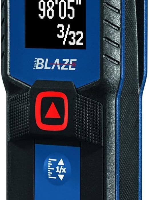 BOSCH GLM100-23 100 Ft BLAZE Laser Distance Measure. Includes 2 AA Batteries
