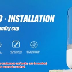 Mini portable washing machine. 1.2L small washing machine. can be used for underwear. socks. saliva towels. suitable for apartments. hotels. and travel.(5.1 * 8.3in)