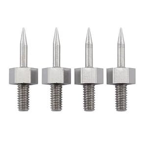 General Tools MMD4E Digital Moisture Meter, Water Leak Detector, Moisture Tester, Pin Type, Backlit LCD Display With Audible and Visual High-Medium-Low Moisture Content Alerts, Grays