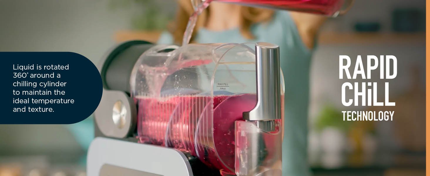 Ninja SLUSHi with RapidChill Technology. 88 oz. Frozen Drink & Slushie Machine. 5 Preset Programs. Margaritas. Frappés. and More. Premium Accents. Black. FS301