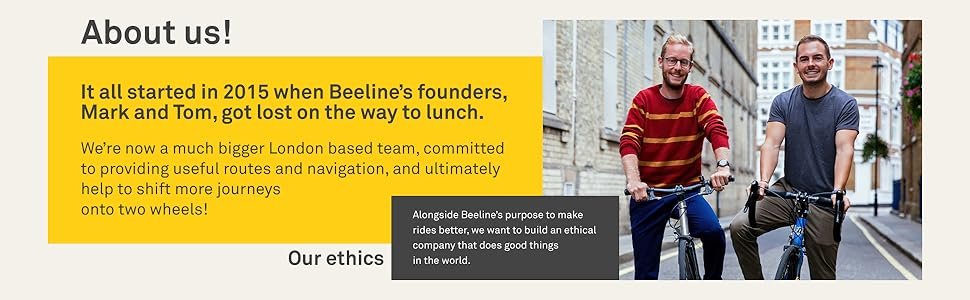 Beeline Bike GPS Computer - Velo 2 | Wireless Global Navigation Map | Weatherproof & 11+ Hours Battery Life | USB Charging | Sat Nav for Cycling with a Strap Mount Included | Glove Friendly