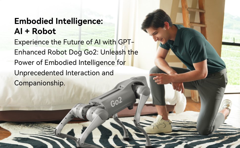 Unitree Go2 Robot Dog Quadruped Robotics for Adults Embodied AI (Go2 Air)
