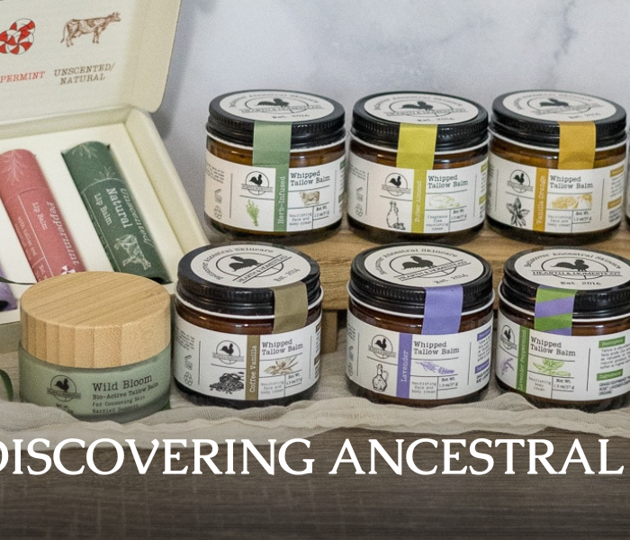 Hearth and Homestead: Handmade Whipped Tallow Balm (Unscented/Herb-Infused) - Organic Body Butter with Infused Olive Oil. for Eczema. Rosacea. Baby - 1.3 oz