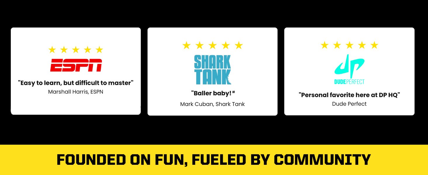 Spikeball 3 Ball Original Roundnet Game Set - Includes 3 Balls. net and Bag