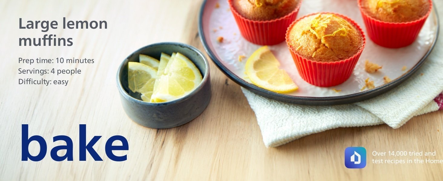 Philips 2000 Series Airfryer - RapidAir Technology. 13-in-1 Ways to Cook. 4.4QT Capacity. Healthier Meals Up to 90% Less Fat. Easy to Clean. Dishwasher Safe. Touchscreen Control. HomeID App (NA221/00)