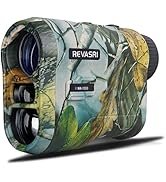 REVASRI Golf Rangefinder with Slope and Pin Lock Vibration. External Slope Switch for Golf Tournament Legal. Rangefinders with Rechargeable Battery 600/1000YDS Laser Range Finder