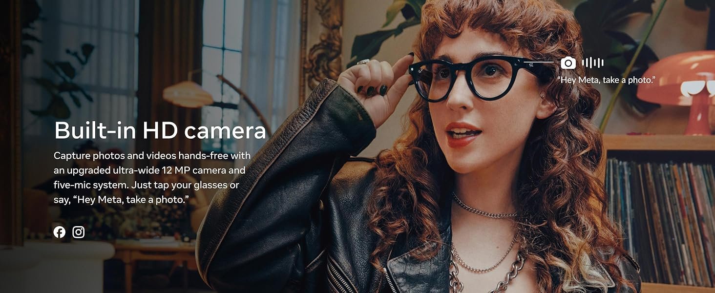 Ray-Ban Meta (Gen 1). Wayfarer. Matte Black | Smart AI Glasses for Men. Women — 12 MP Camera. Open-Ear Speakers. Video Recording. Bluetooth — Polarized Gradient Graphite Lenses — Wearable Technology