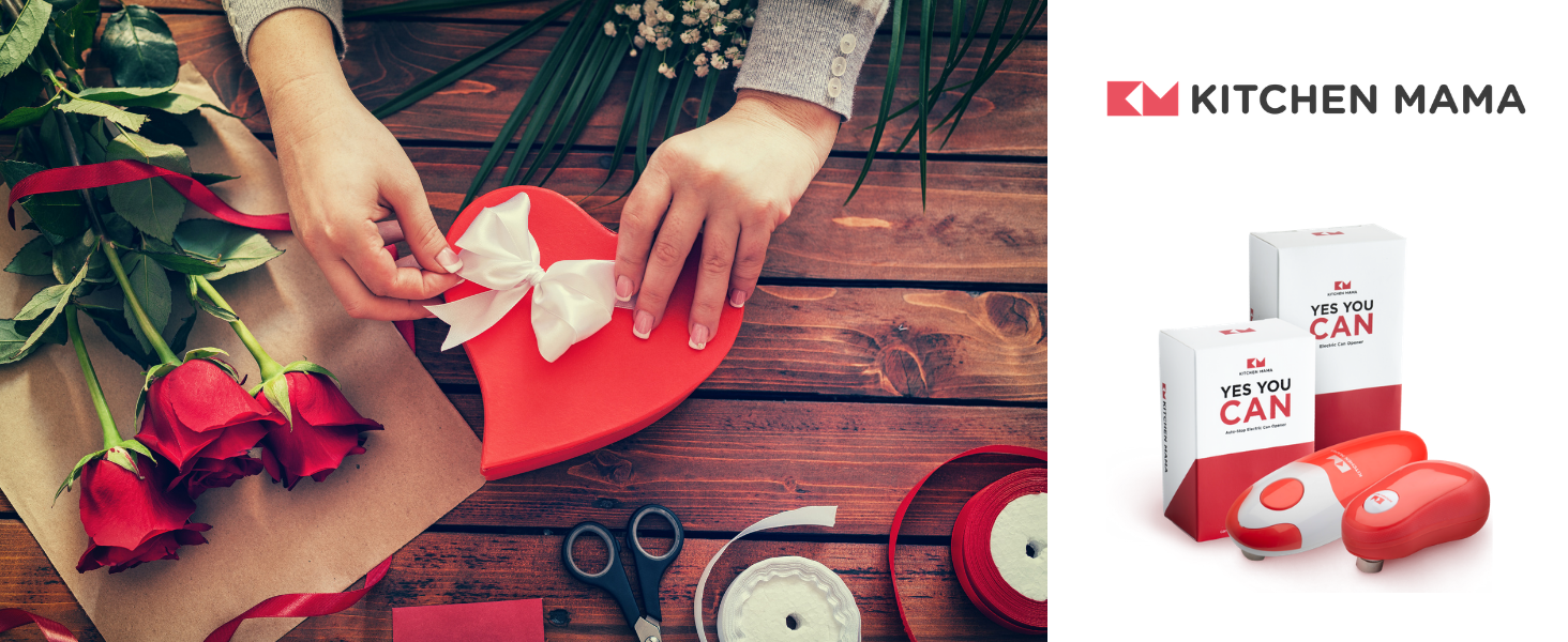 Kitchen Mama Auto Electric Can Opener: Open Your Cans with A Simple Press of Button - Automatic, Hands Free, Smooth Edge, Battery Operated