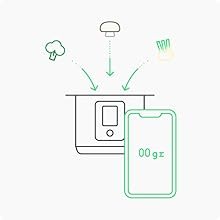 CHEF iQ Smart Pressure Cooker with WiFi and Built-in Scale - Easy-to-Use 10-in-1 Multicooker with 500+ Guided Recipes - Rice Cooker. Slow Cooker. Instant Meals for Foodies - 6 Quart - Family Size