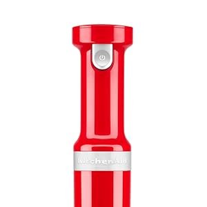 KitchenAid Variable Speed Corded Hand Blender with Accessories. Empire Red. KHBV83ER