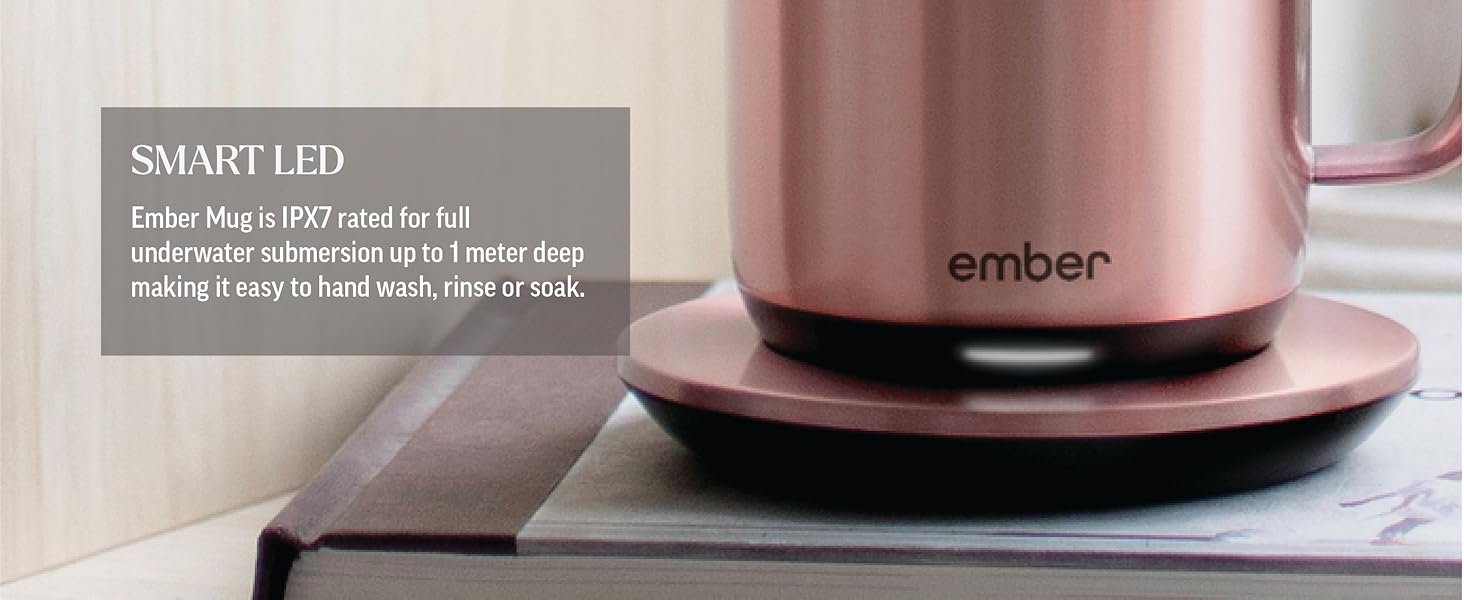 Ember Temperature Control Smart Mug 2. 14 Oz. App-Controlled Heated Coffee Mug with 80 Min Battery Life and Improved Design. Black