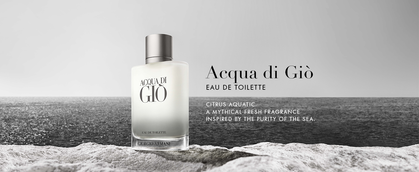 Armani Beauty - Acqua di Giò - Parfum - Cologne for Men - Fresh & Woody Men's Fragrance - Bergamot. Ginger. Marine. Geranium. Rosemary. Clary Sage. Patchouli. Incense Notes